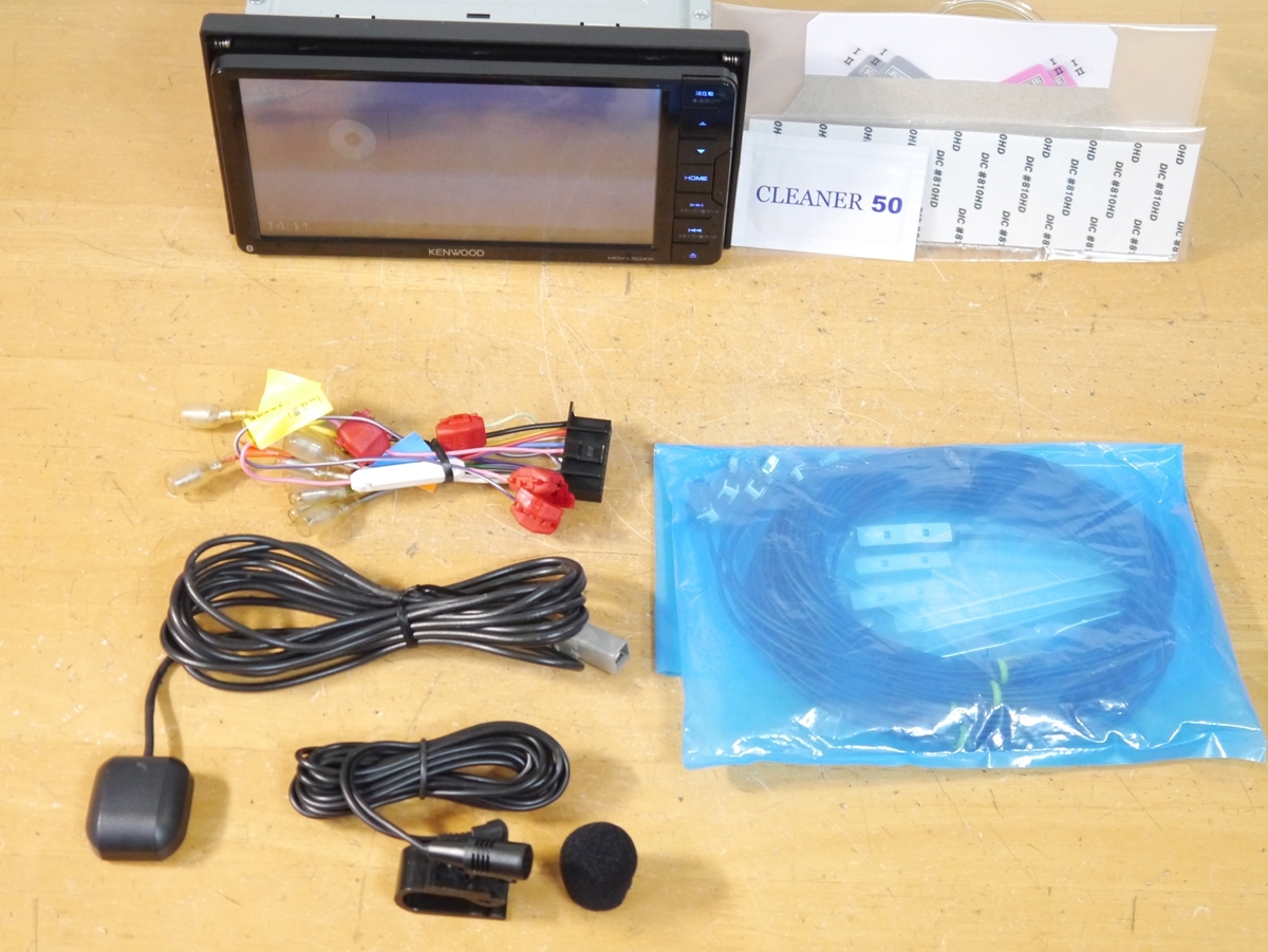 MDV-L504W 2023年春版 最新地図データ Bluetooth TV KENWOOD 