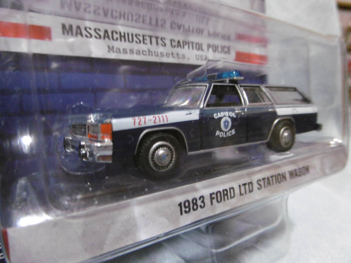 Modellino Greenlight Hot Pursuit 1993 Ford Crown Victoria Polizia - Scala 1/64 - Diecast