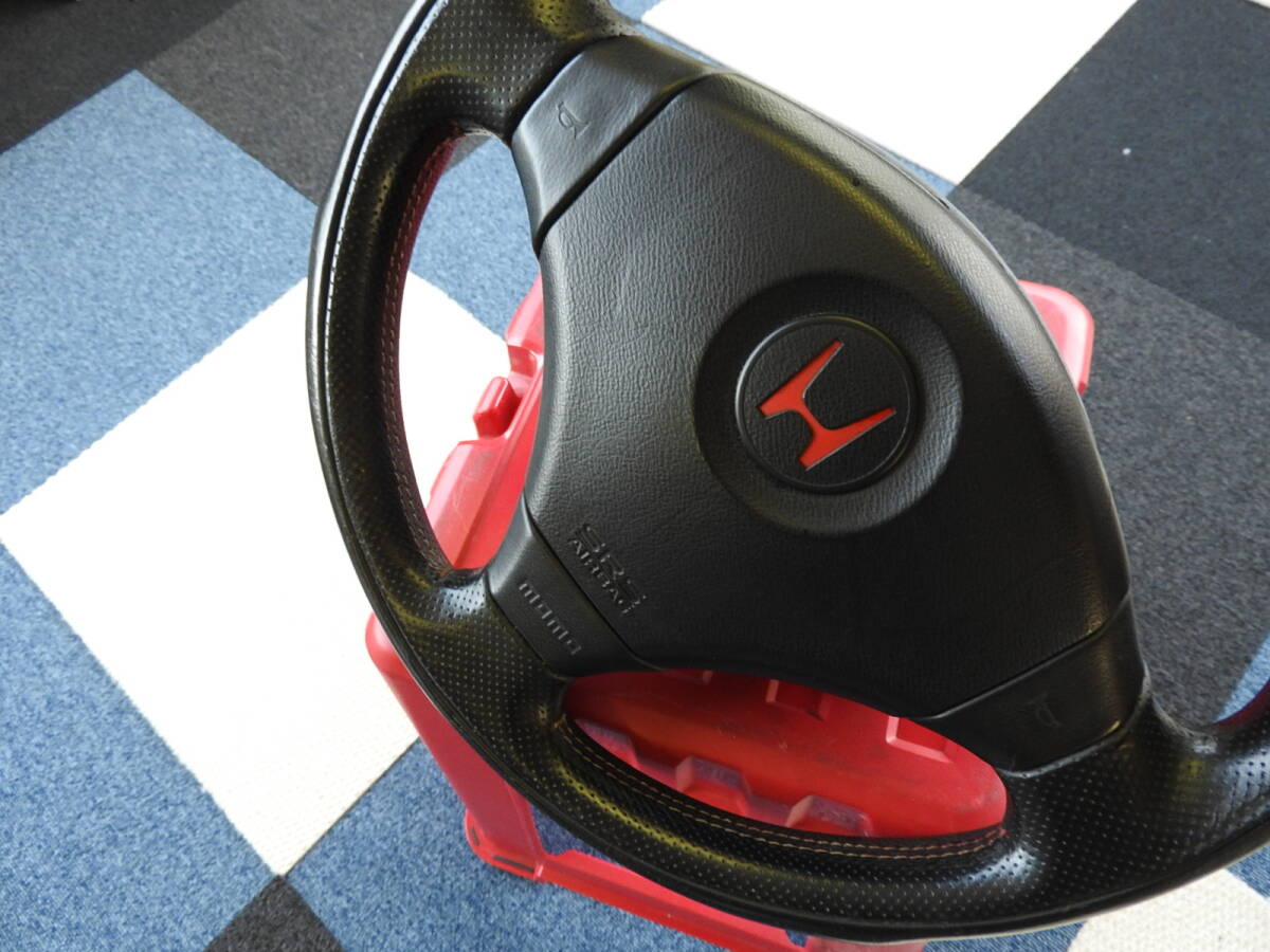 ☆激安個人出品☆正規品☆絶版品☆最終2000年式☆インテグラ　タイプR　DC2　00spec☆純正ステアリング　MOMO☆エアバック正常作動☆保管品_3