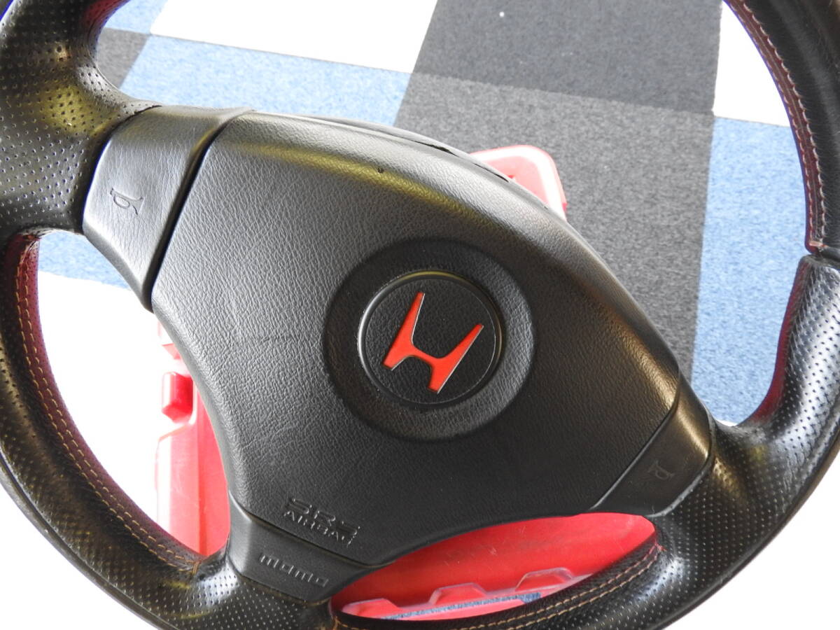 ☆激安個人出品☆正規品☆絶版品☆最終2000年式☆インテグラ　タイプR　DC2　00spec☆純正ステアリング　MOMO☆エアバック正常作動☆保管品_6
