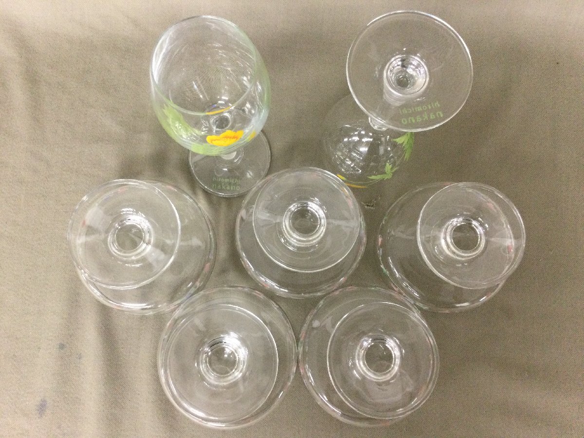 ★Ｍ―１３９★グラス　酒器　ガラス食器 色々まとめて 切子グラス/Adam&Eve/アデリア/クリスタルガラス/色ガラス 大量セット レトロ[140]_10