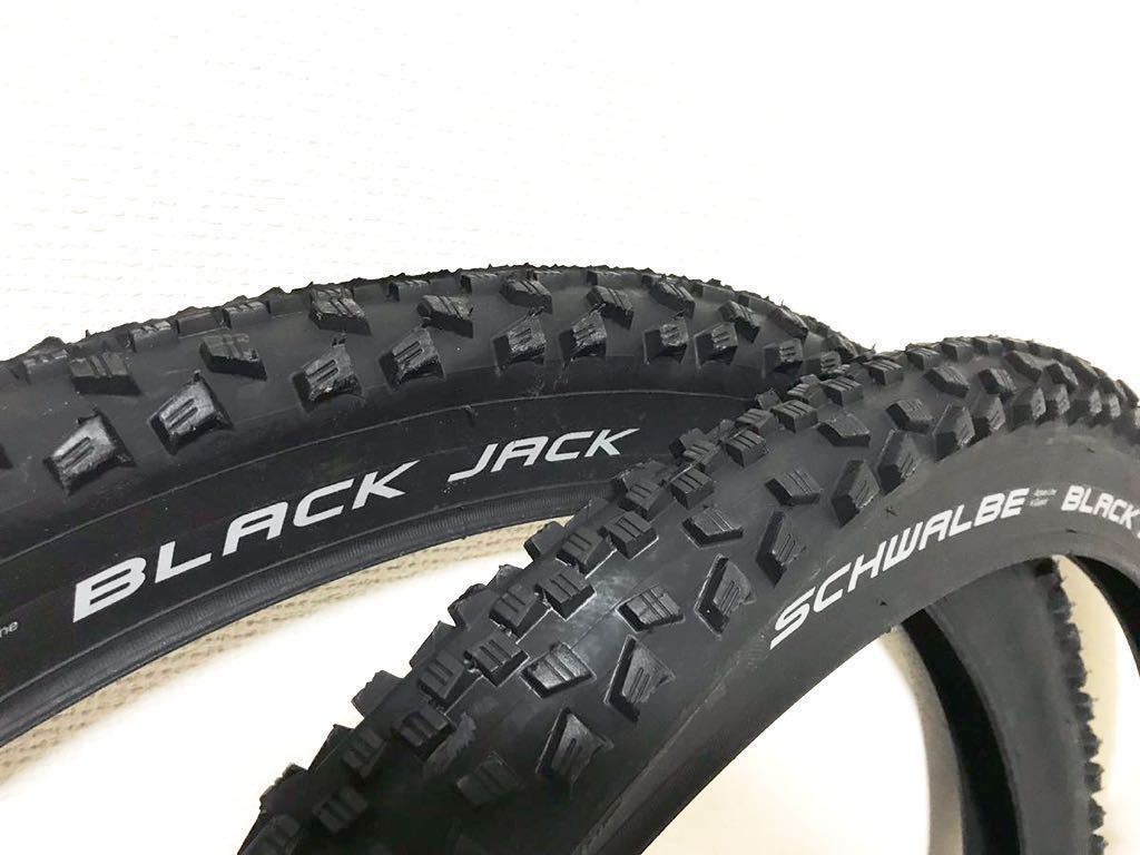 【送料無料特価】 Schwalbe Black Jack 26×2.10 新品2本セット