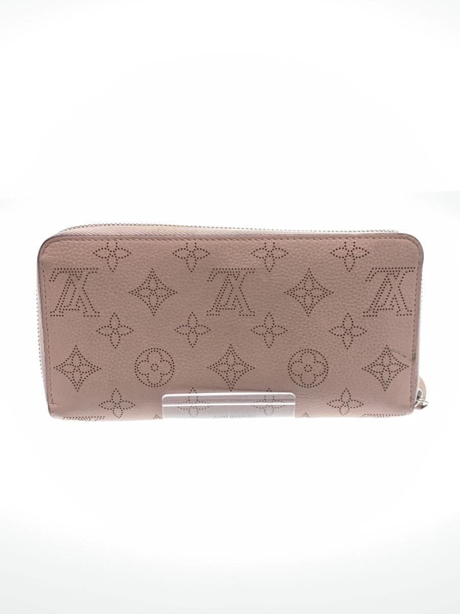 LOUIS VUITTON◇ジッピー・ウォレット_マヒナ_PNK/牛革/PNK/モノグラム