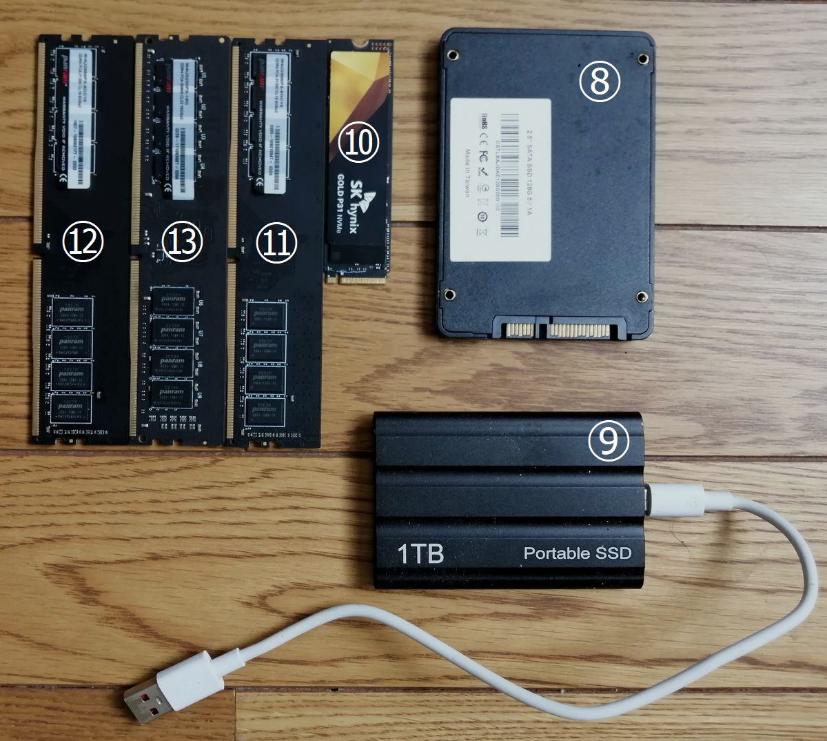 ★☆【完全ジャンク！】ジャンク品 SSD+メモリ+マザー数枚セットで！ ☆★_7