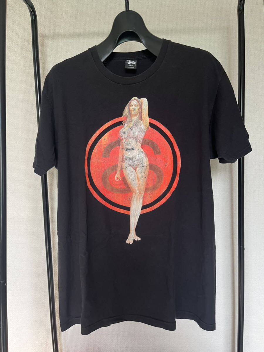 Lサイズ STUSSY ステューシー 空山基 HAJIME SORAYAMA SEXY GIRL SS