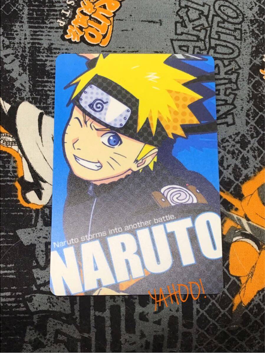 未使用◇入手困難】NARUTO-ナルト-疾風伝 プラスチックカード☆No.001