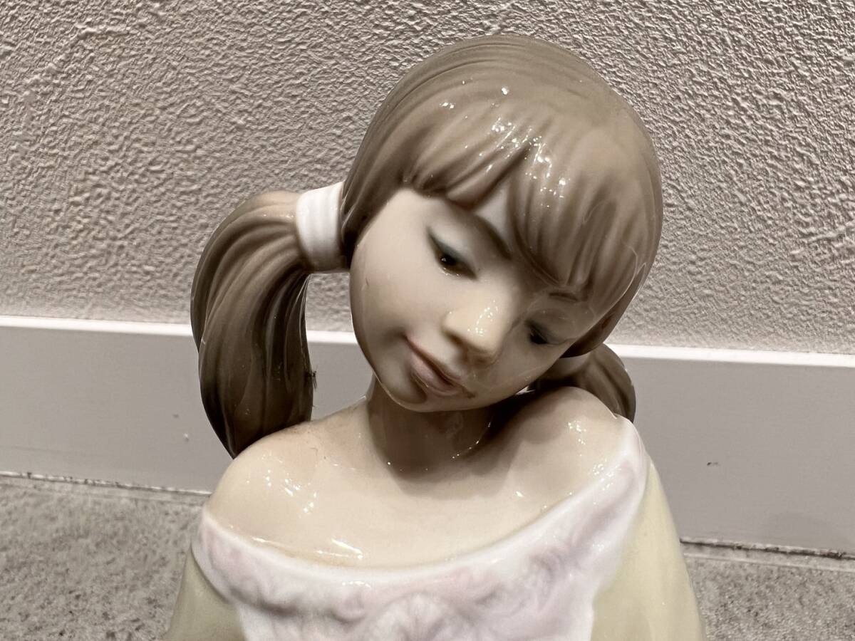 OMO0819.1-226YB】LLADRO リヤドロ LITTLE SISTER リトルシスター