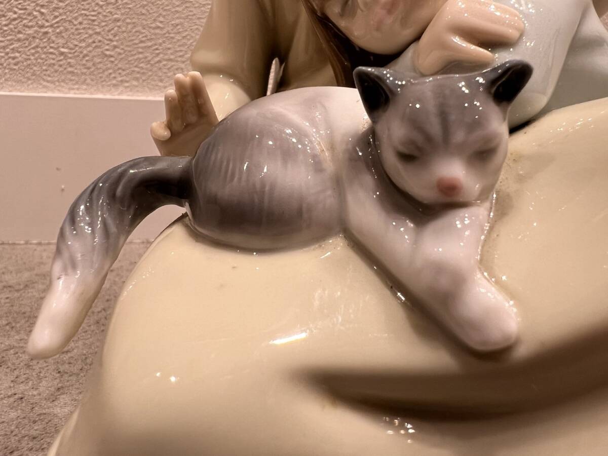 OMO0819.1-226YB】LLADRO リヤドロ LITTLE SISTER リトルシスター