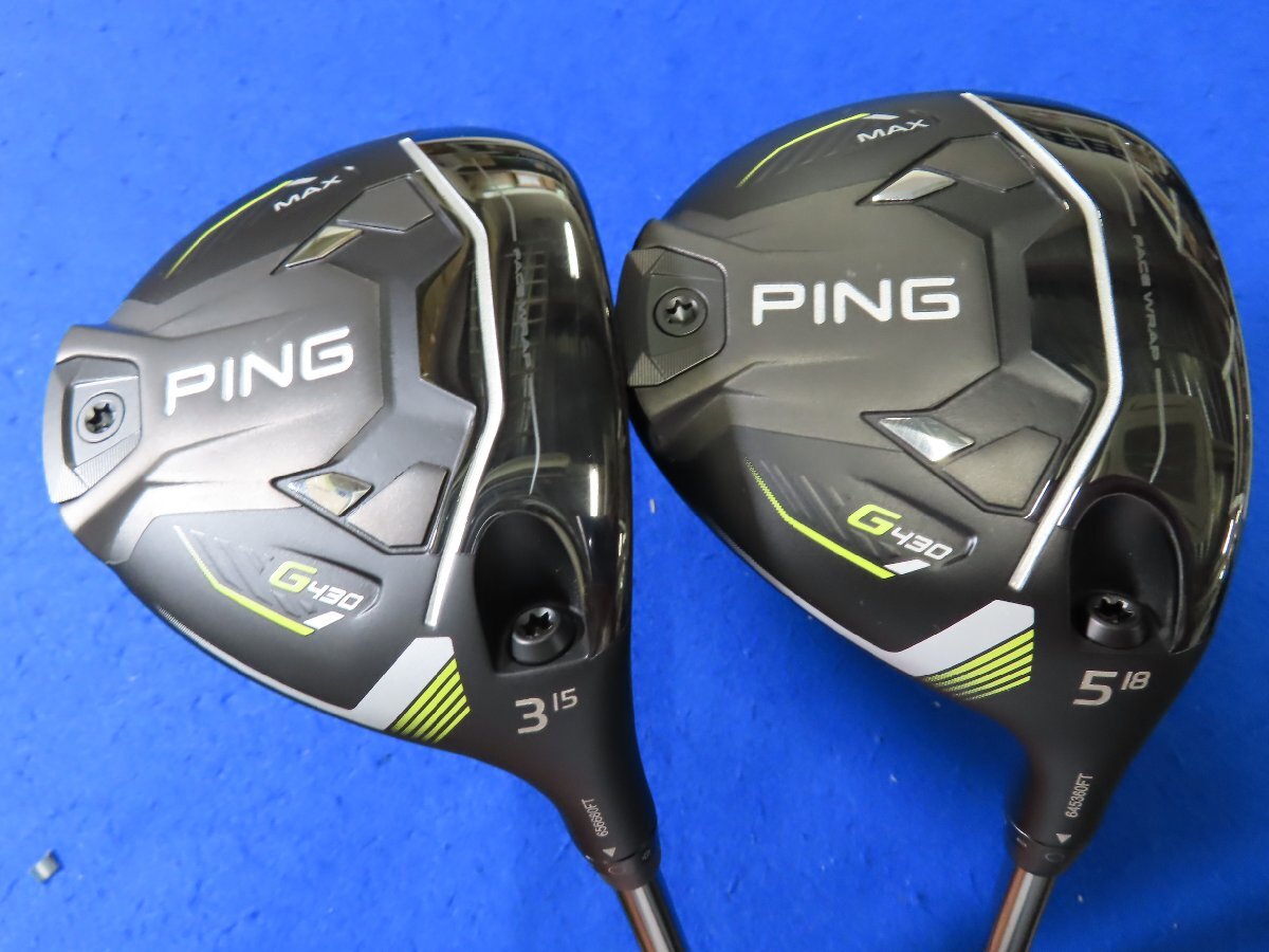 中古】PING（ピン）2023 G430 MAX（マックス）フェアウェイウッド2本