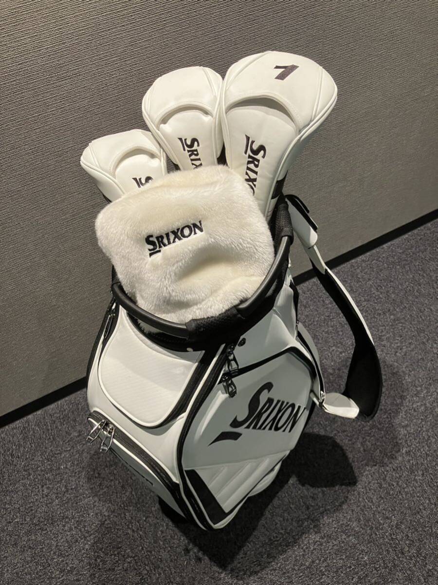 良品】SRIXON キャディバッグ スリクソン ウッドカバー アイアンカバー