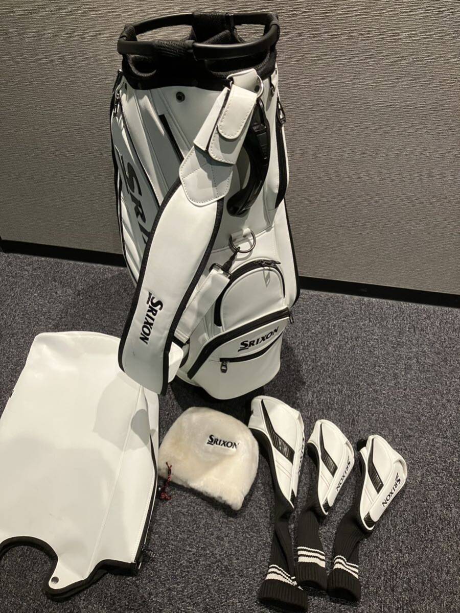 良品】SRIXON キャディバッグ スリクソン ウッドカバー アイアンカバー