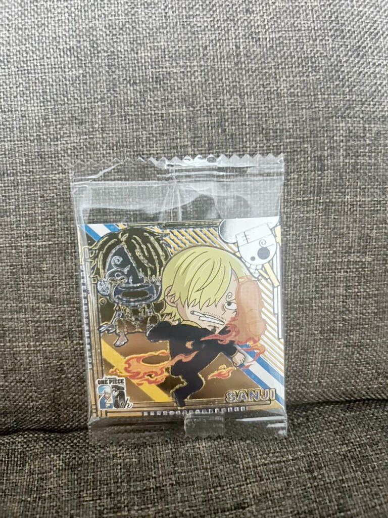 未開封 ワンピース 大海賊シールウエハース LOG.9 サンジ 25thレア SW9