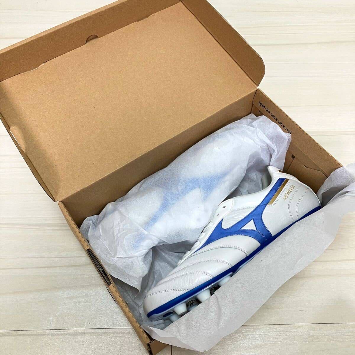 MIZUNO ミズノ モレリア2 エリート 26.5cm ムゲンパック 白 青