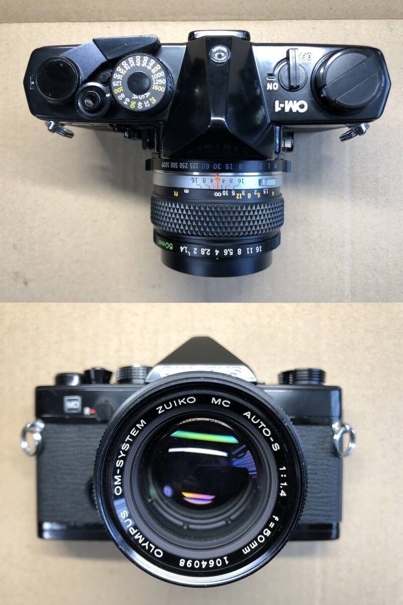 OLYMPUS OM-1 ブラック オリンパス フィルムカメラ MF一眼レフ OM