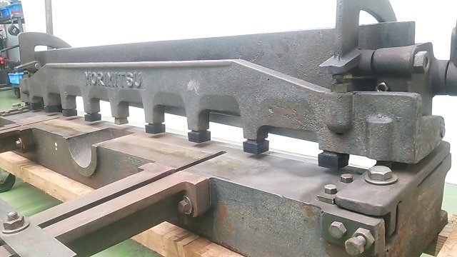 1円スタート) 盛光 手動プレス切断機 刃渡り1m シャーリング 板金切断 