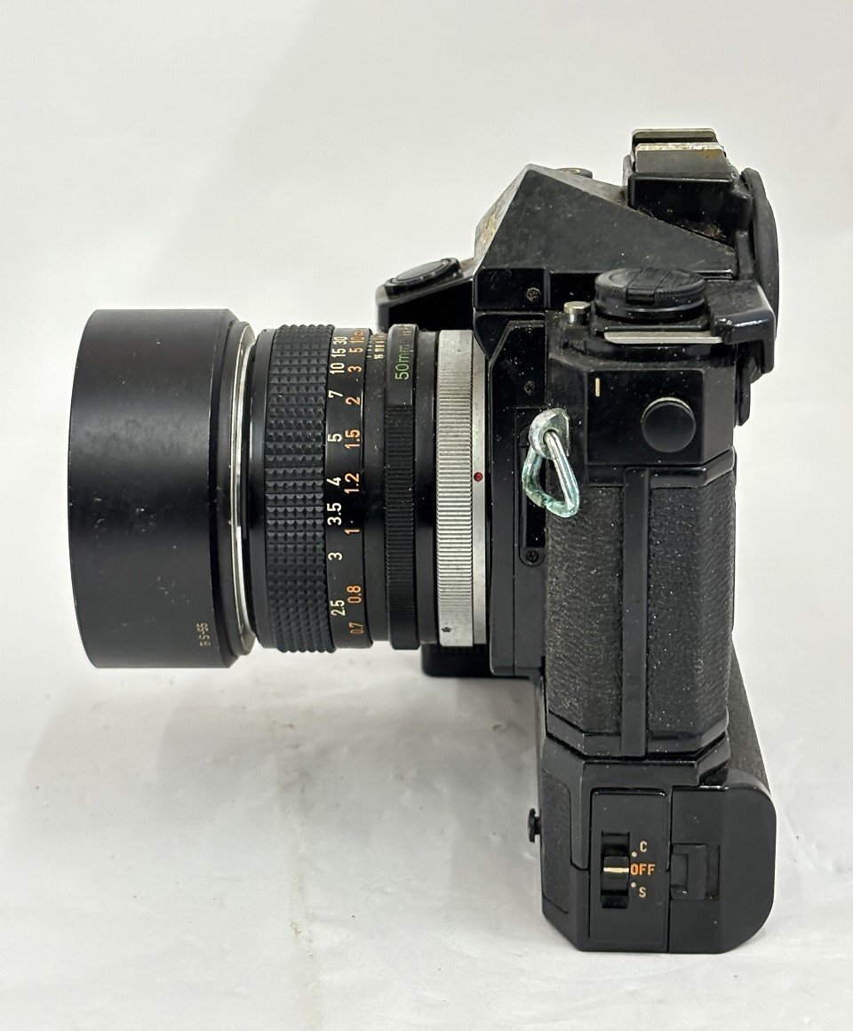 動作品】キヤノン Canon F-1（前期）＋ NFD 50mm f1.4 ○【Canon