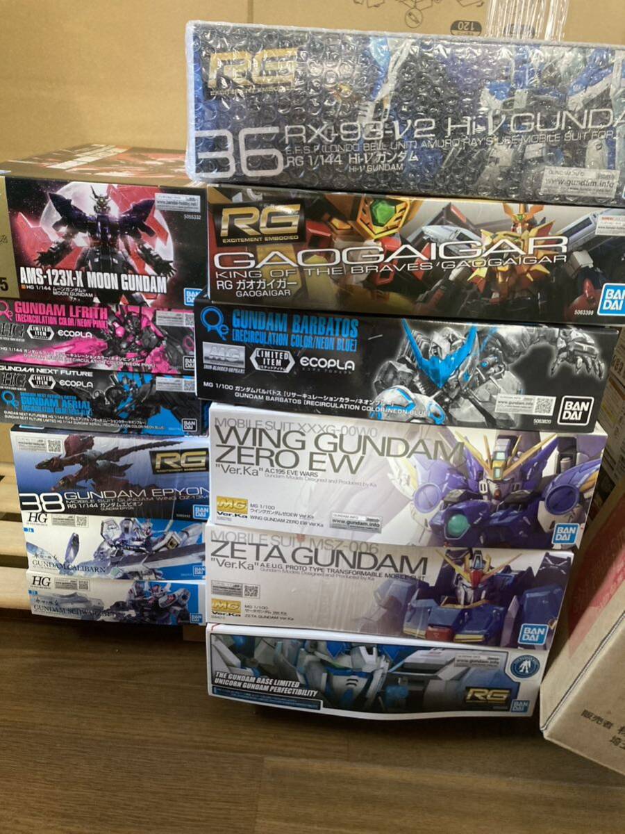 ☆ガンプラ未組立☆mg rg hg 12点セット 限定多数未組立 ☆ガンプラ未組立☆mg rg hg 12点セット 限定多数未組立