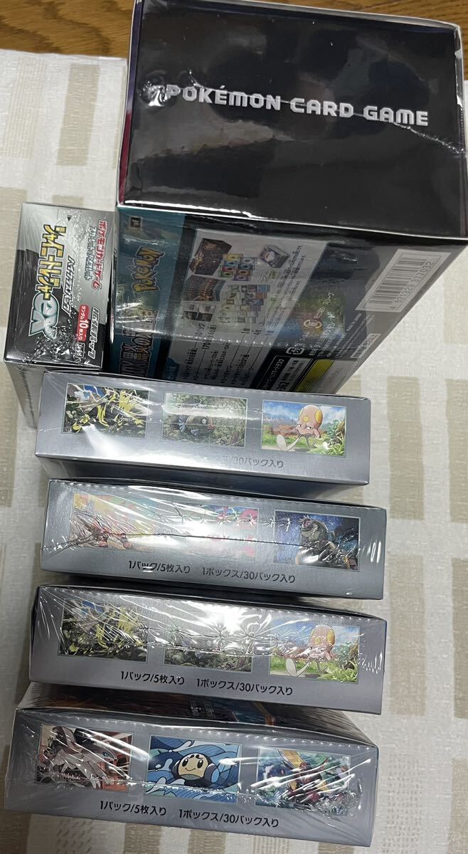 新品未開封シュリンク付6箱】ポケモンカード デッキビルドBOX ハイ