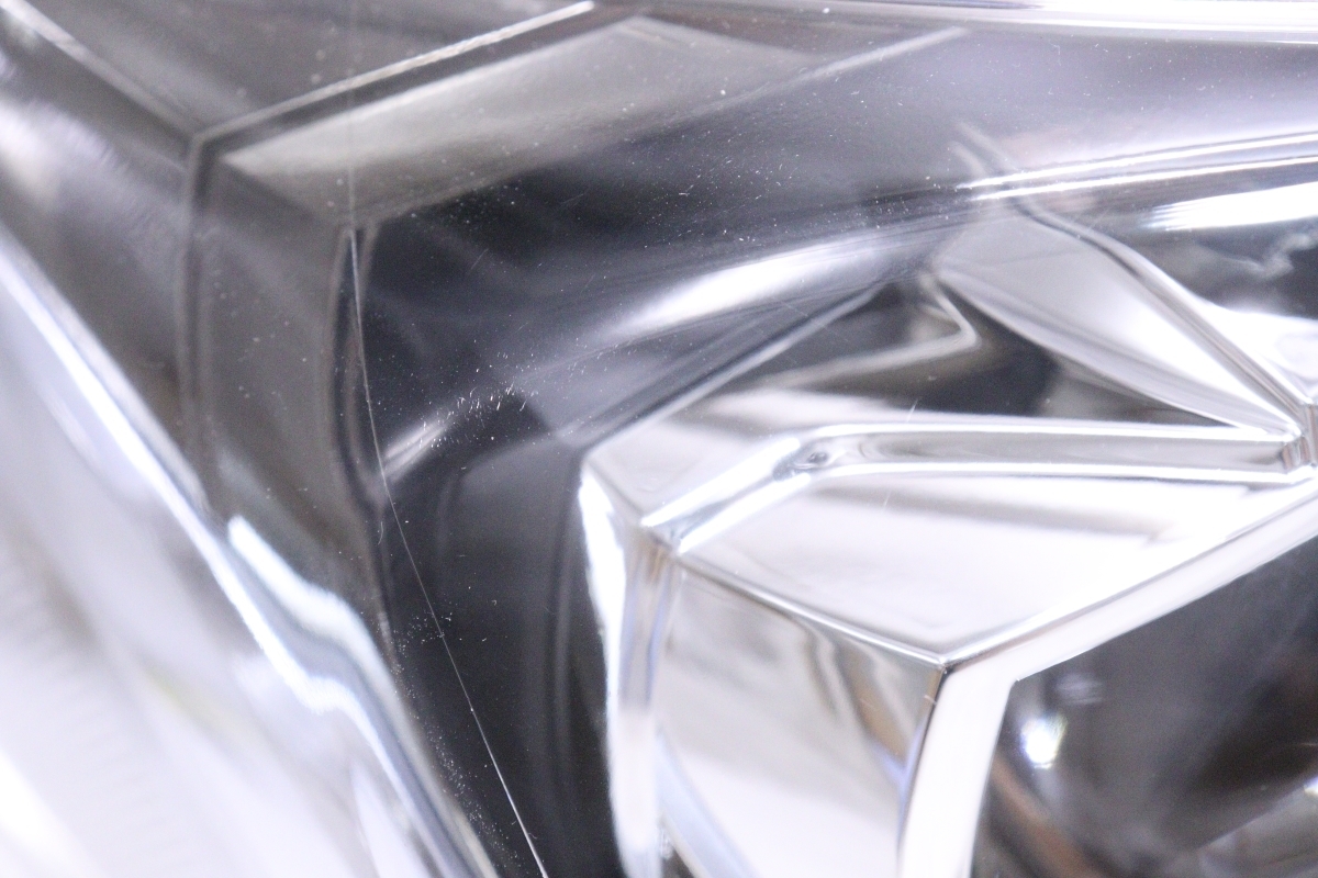 49-1211★【値下】美品 前期 LED GP5 フィットハイブリッド★右ヘッドライト STANLEY W0350 打刻:３ ブルーメッキ 純正★ホンダ (UK)_5