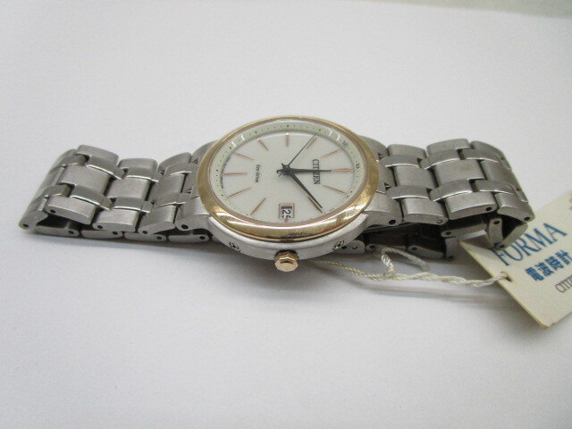 ☆平2152 CITIZEN シチズン FORMA フォルマ エコドライブ 電波時計