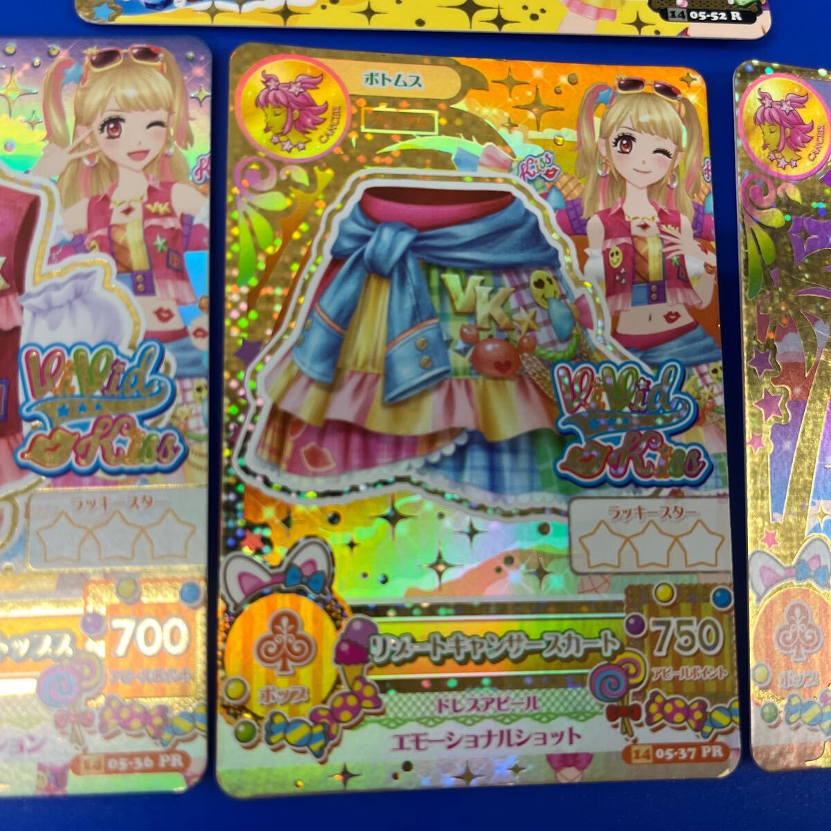 アイカツ PR R フルコーデ4枚セット リゾートキャンサートップス