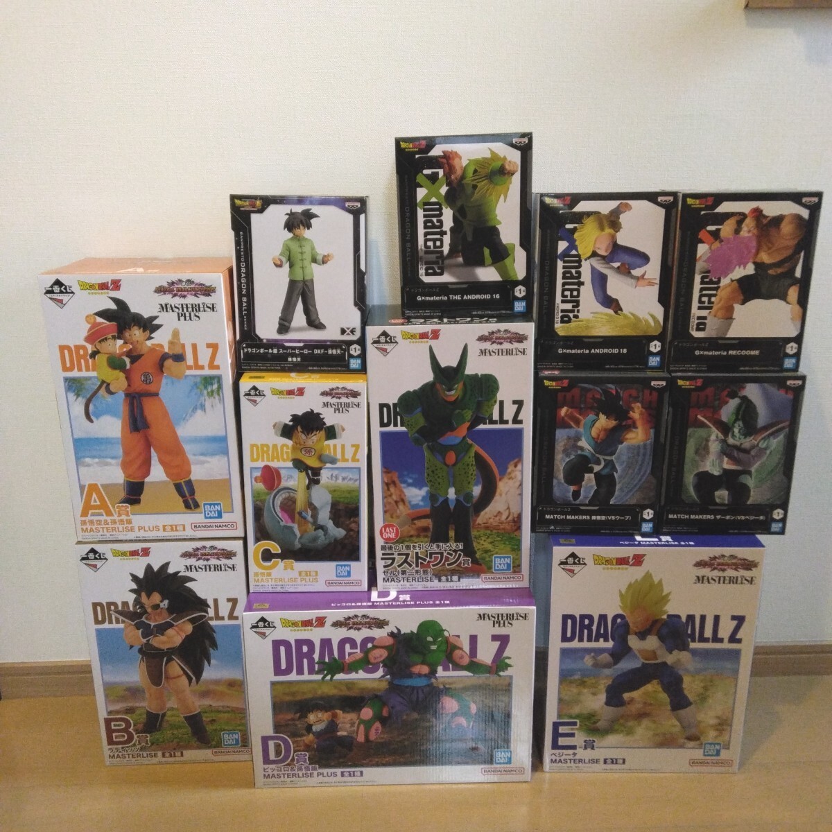 12体 ドラゴンボール 一番くじ VSオムニバスアメイジング A賞 B賞 C賞 D賞ピッコロ 孫悟飯 E賞 ラストワン セル フィギュア 等 まとめ売り_1
