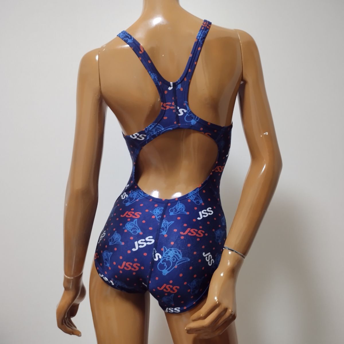 JSS スイミング　水着 11*ミズノ女子競泳水着(Mサイズ程度)☆JSSスイミングスクール専用水着