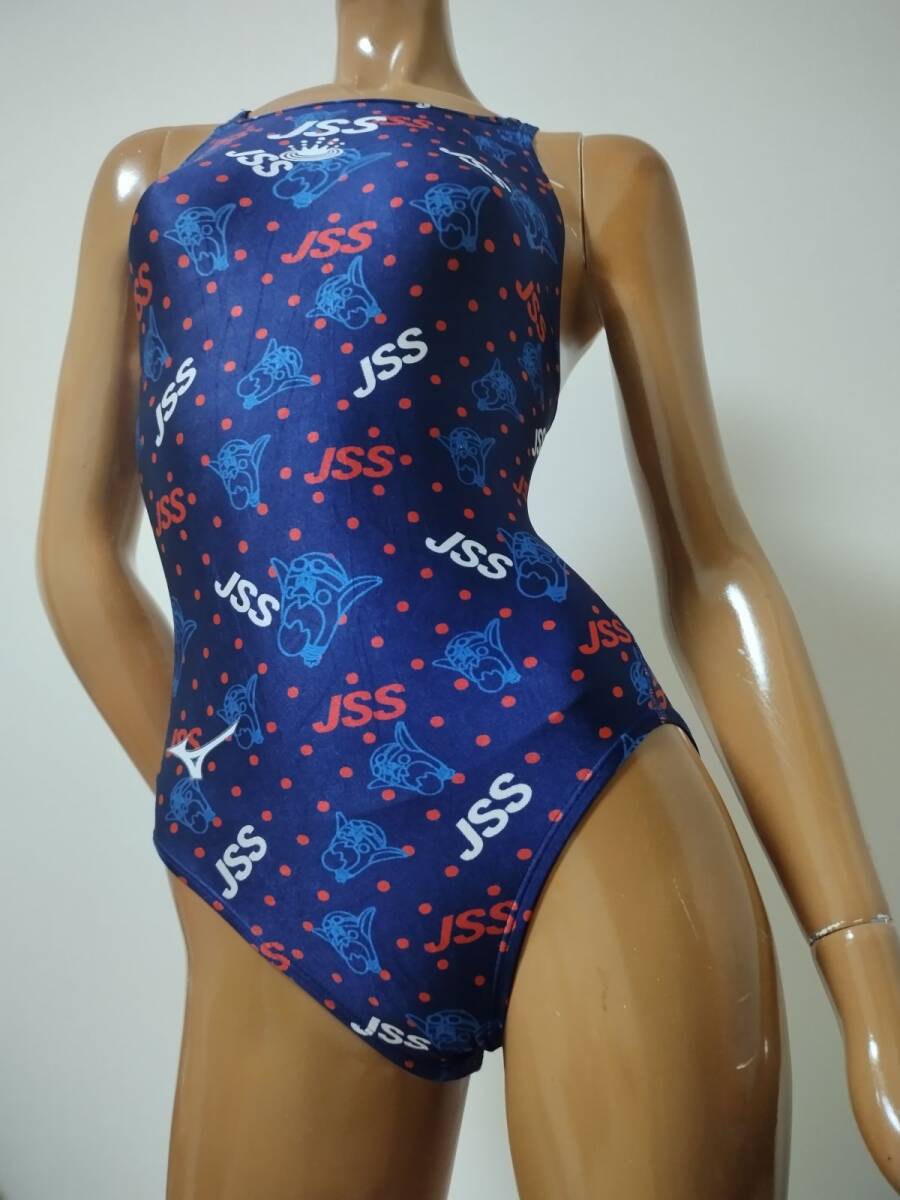 11*ミズノ女子競泳水着(Mサイズ程度)☆JSSスイミングスクール専用水着