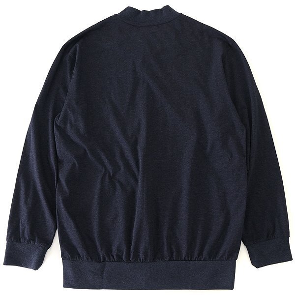 新品 ダックス 紋章刺繍 コットン ジャージー ジップアップ ブルゾン L 