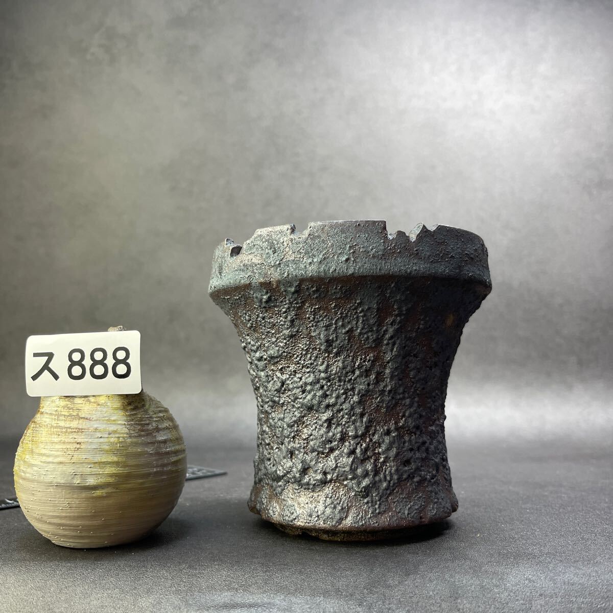 ス888 Hand Made 植木鉢 陶器 検（塊根植物 アガベ パキプス invisible