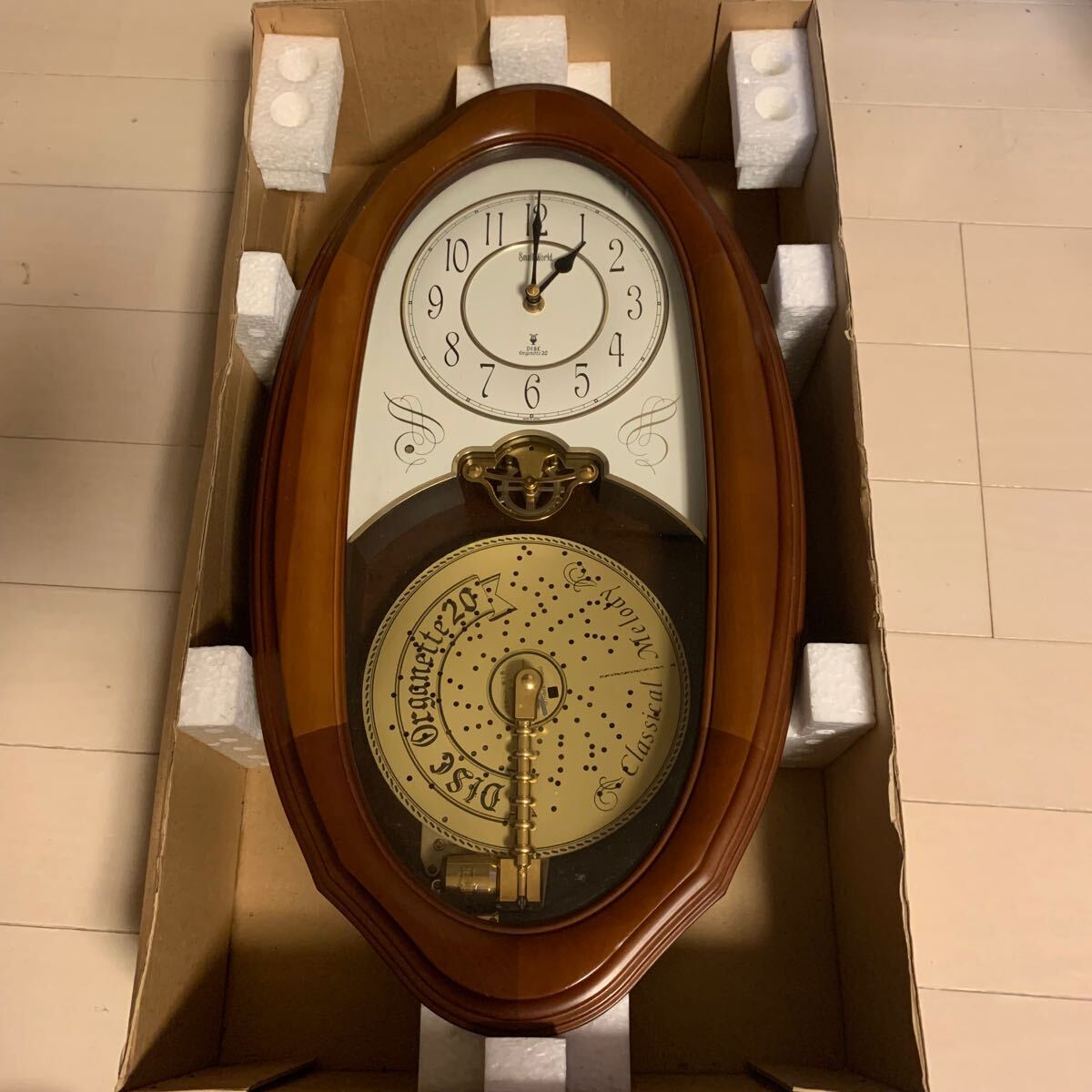 SEIKO オルガニート20 4MH729RH Small World ジャンク品 掛け時計