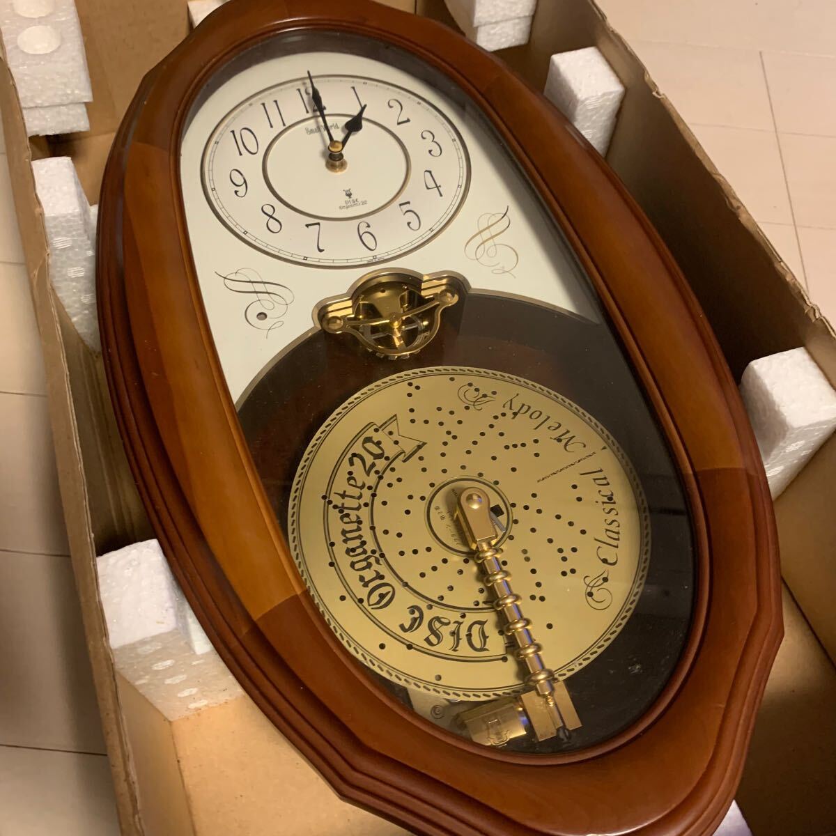 SEIKO オルガニート20 4MH729RH Small World ジャンク品 掛け時計