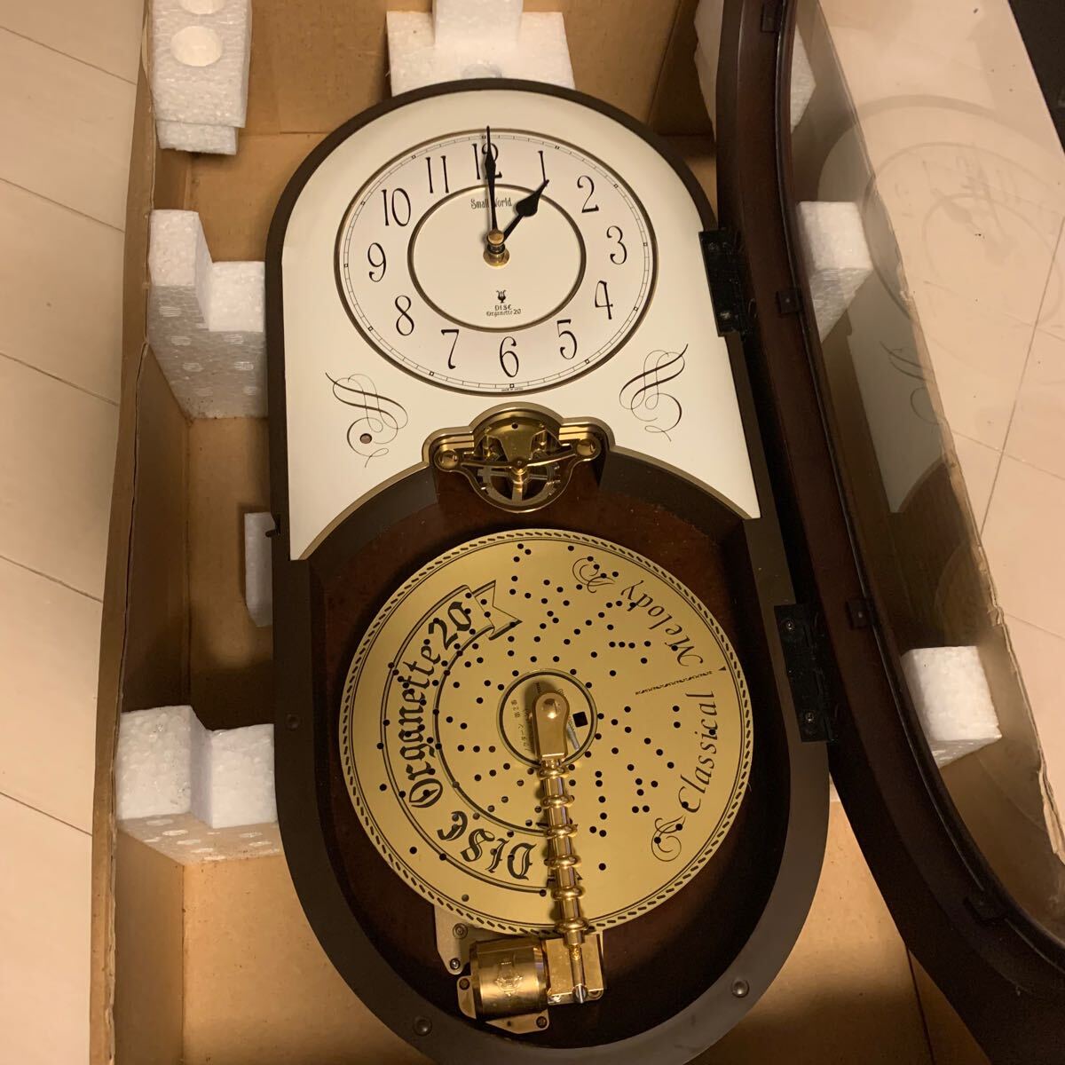 SEIKO オルガニート20 4MH729RH Small World ジャンク品 掛け時計