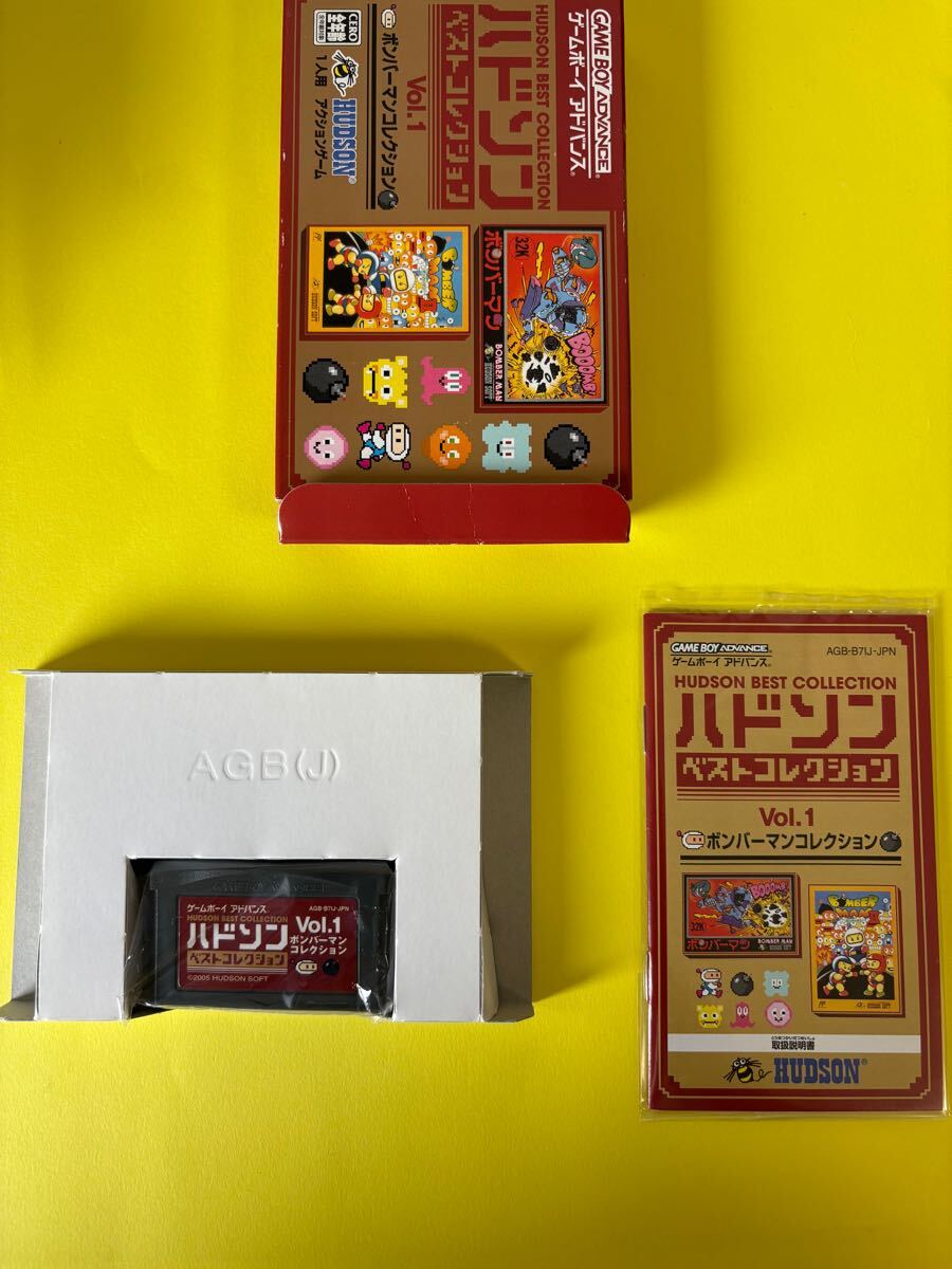 ハドソン ベストコレクション Vol.1とVol.3セット GBA ハドソン ソフト