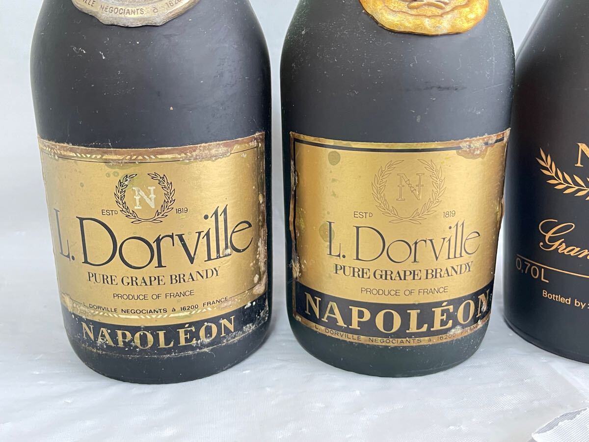 ブランデー　NAPOLEON SJ0610-63 DEBUSSY NAPOLEON/L.Dorville NAPOLEON 700ml 40% 3本セット