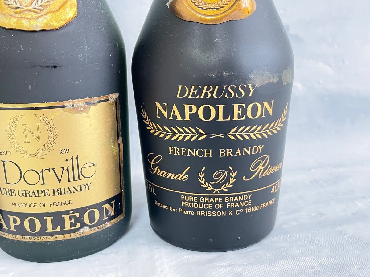 ブランデー　NAPOLEON SJ0610-63 DEBUSSY NAPOLEON/L.Dorville NAPOLEON 700ml 40% 3本セット