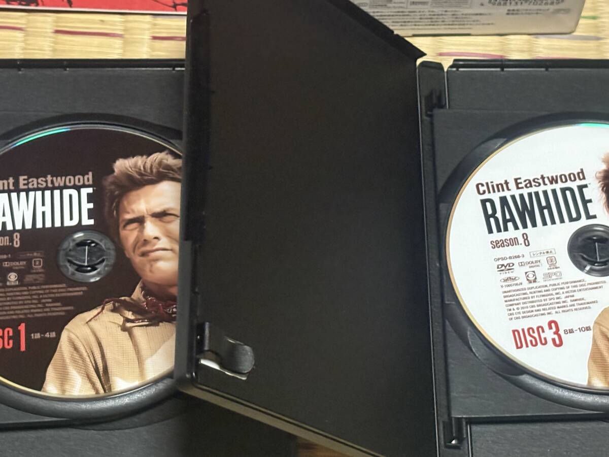 ◇ ローハイド シーズン8 DVD-BOX クリント・イーストウッド 帯付