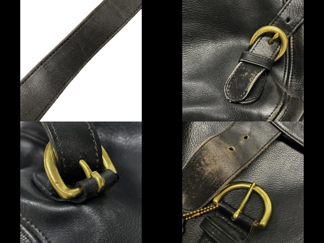 コーチ COACH リュックサック/バックパック 4134 - レザー 黒 バッグ