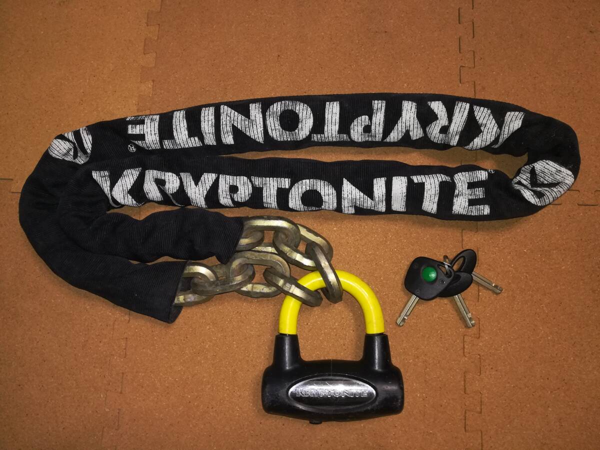 クリプトナイト KRYPTONITE ロック インテグレーテッド チェーン ( ) 0 