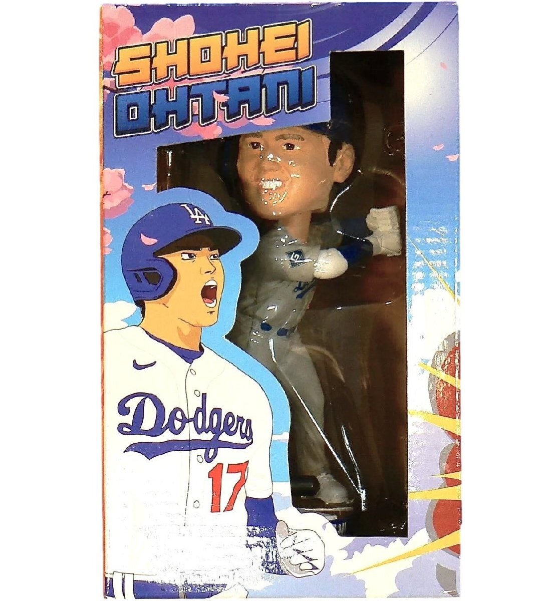 大谷翔平選手　ボブルヘッド　グレー　ビジター　ドジャース　５月１６日配布 MS】超レア！50/50達成時着用 グレー限定版 5月16日球場配布 大谷翔平