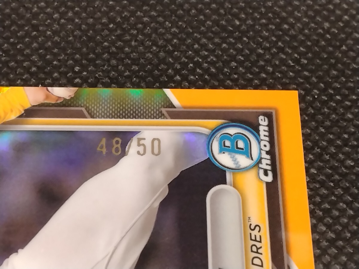松井裕樹 50枚限定 ゴールド 【2024 TOPPS BOWMAN CHROME BASEBALL #51 