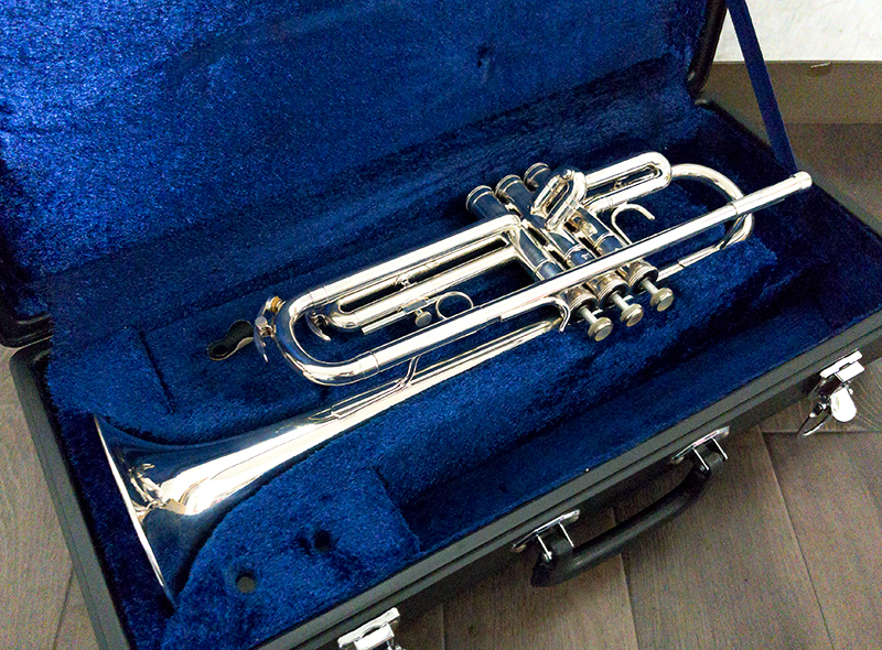 ■KAWAI KTR-94S JEWEL 最上位モデル トランペット 銀メッキ 河合楽器■_6