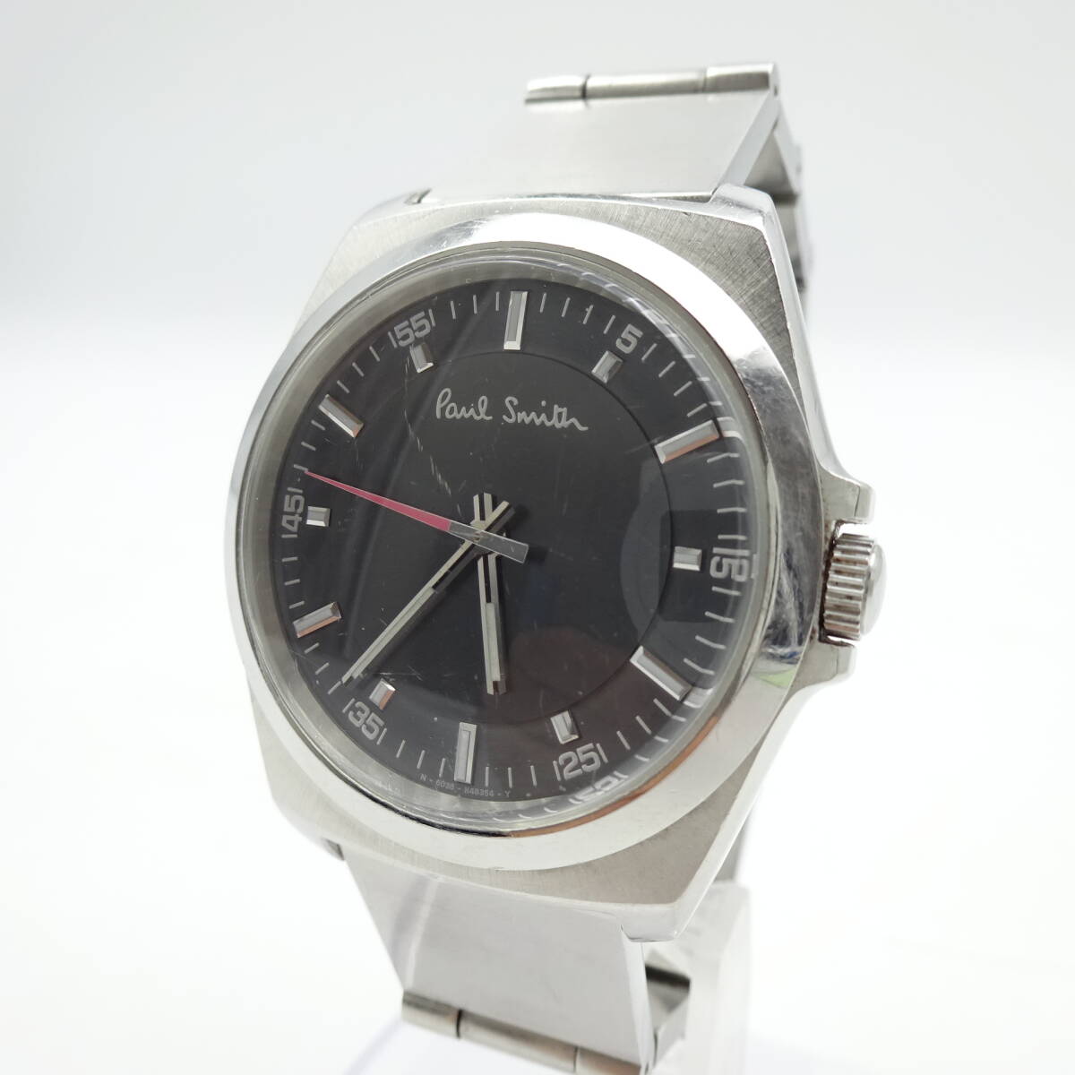 Paul Smith 6038-G13133 TA クオーツ 腕時計 稼働品 時計 【美品 