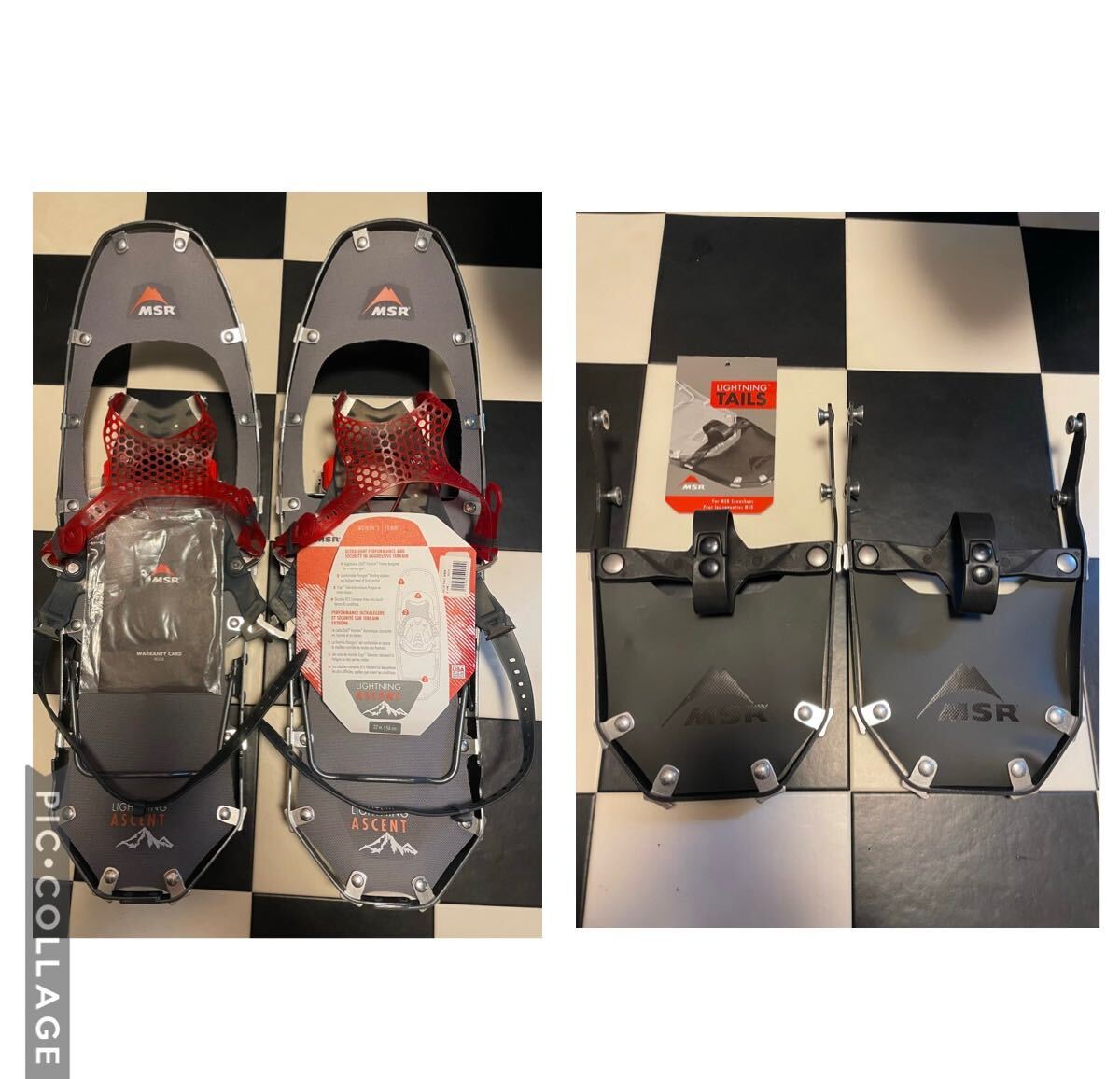 MSR スノーシュー ライトニングアッセント ASCENT LIGHTNING バックカントリー エムエスアール かんじき スノーボード アウトドア