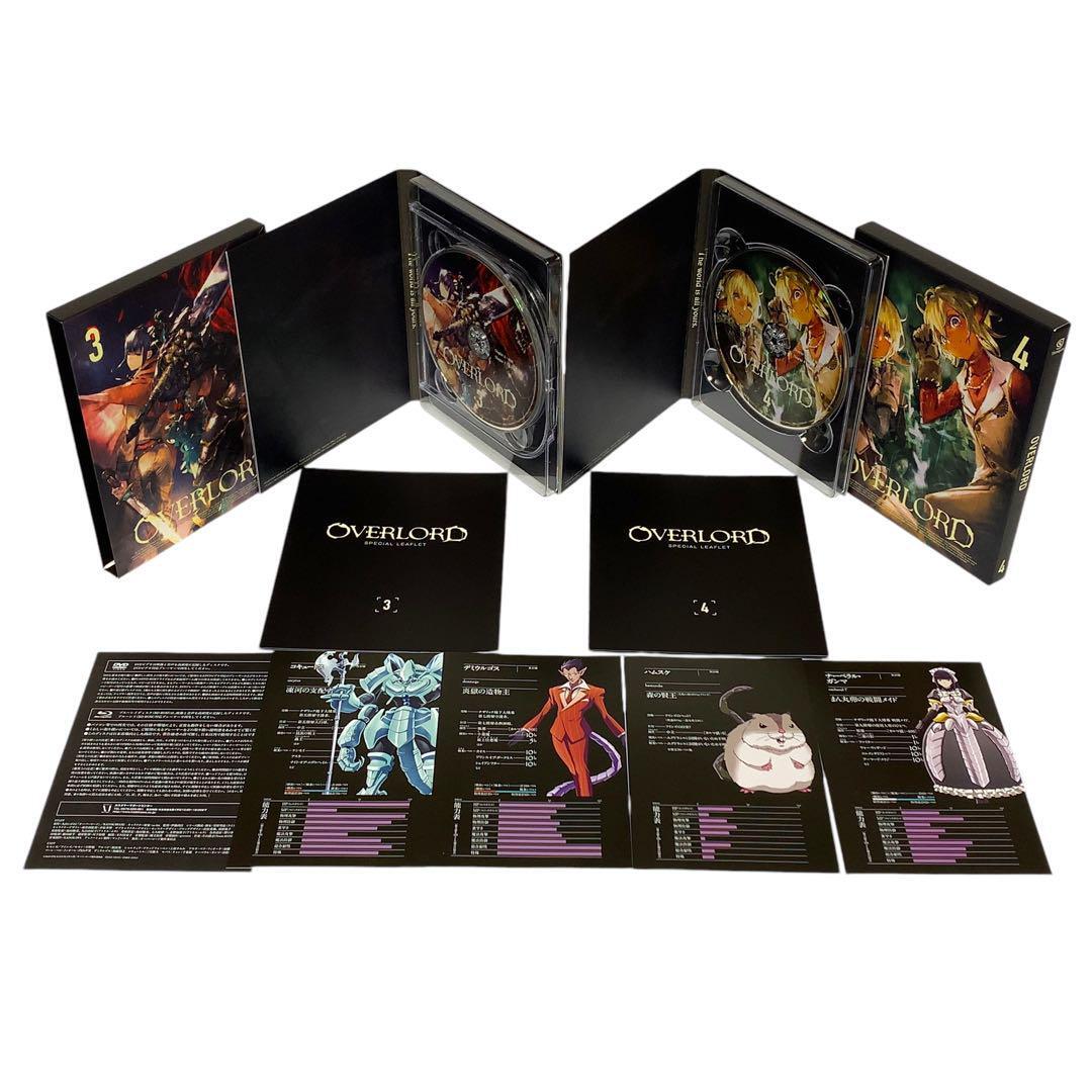 希少 美品 オーバーロード Blu-ray 第1期 BOX付き 全6巻 初回生産限定