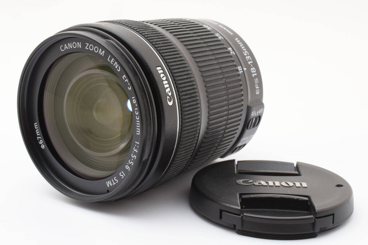 ☆美品☆CANON EF-S 18-135mm F3.5-5.6 IS STM キャノン カメラ レンズ 