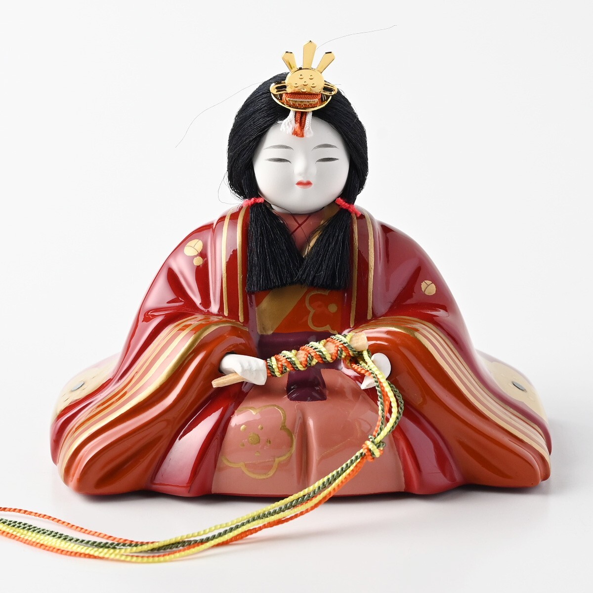 絶品！美品！珍品！超貴重！輪島塗　漆芸雛　雛人形　柿沼東光　吉岡哲郎　共箱 輪島蒔絵 漆芸雛『小春』人形師/柿沼東光 塗師/吉岡哲朗 蒔絵師/道畠