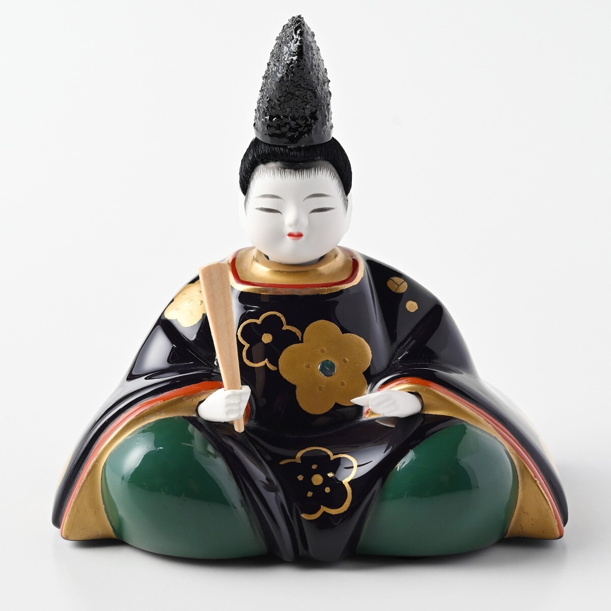 輪島蒔絵 漆芸雛『小春』人形師/柿沼東光 塗師/吉岡哲朗 蒔絵師/道畠
