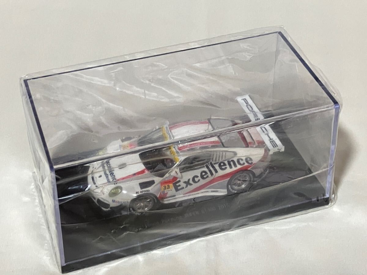 エブロ 1/43 Excellence Porsche SUPER GT300 2015 No.33 ホワイト （1/43スケール 45298） _4