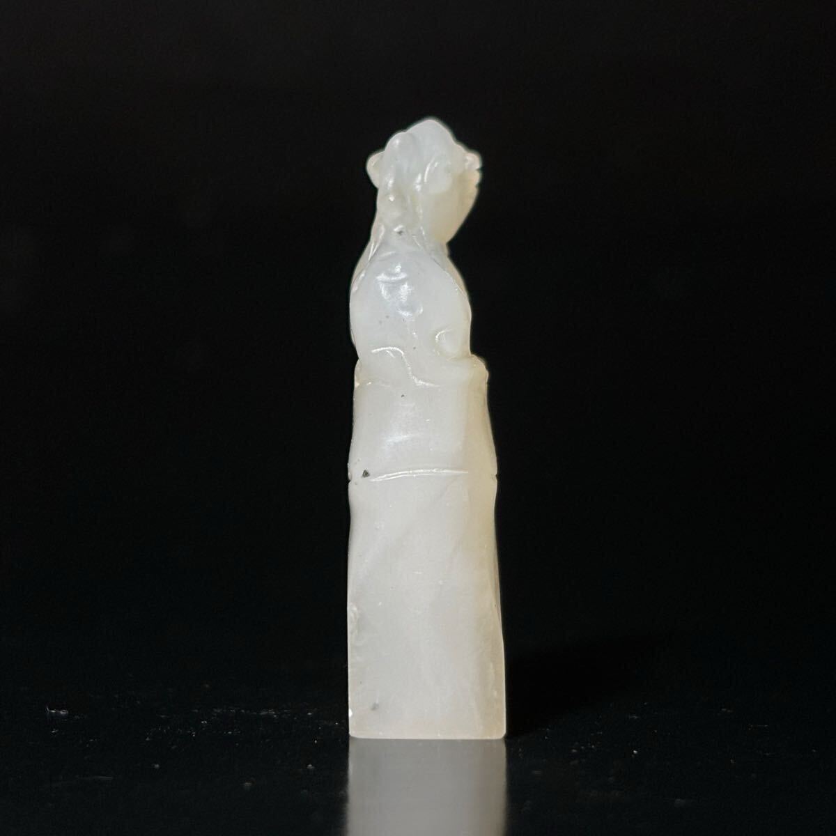 霊獣鈕 高山晶・寿山石 中国美術 文房具 書道具 篆刻 印材 印石 印章